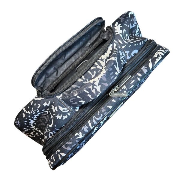 Vera Bradley Rolling Work Bag - Paisley Noir - Picture 4 of 12